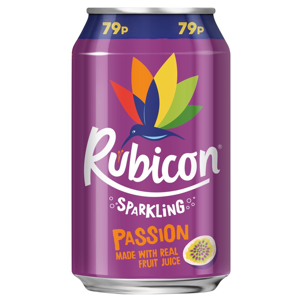Rubicon Sparkling Passion 330ml (Pack of 24)