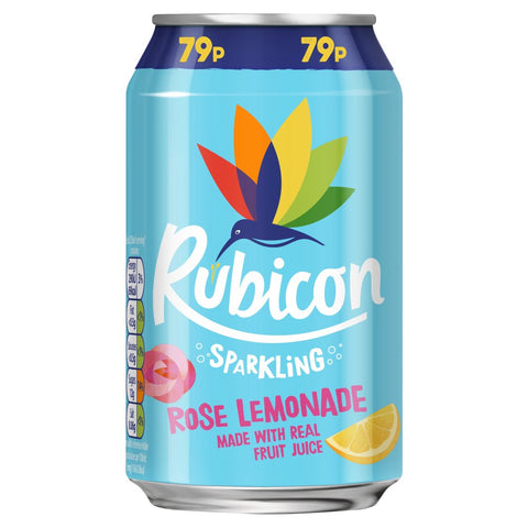 Rubicon Sparkling Rose Lemonade 330ml (Pack of 24)