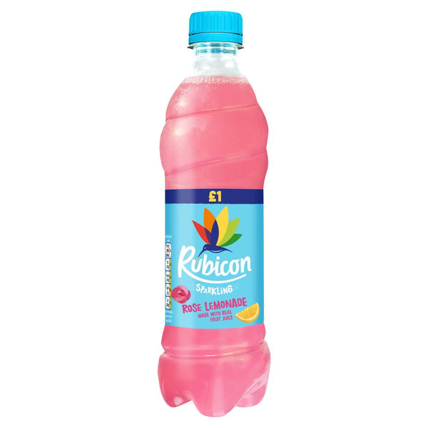 Rubicon Sparkling Rose Lemonade 500ml (Pack of 12)