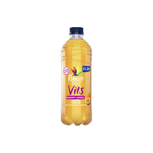 Rubicon Spring Vits Mango Passion 500ml (Pack of 12)