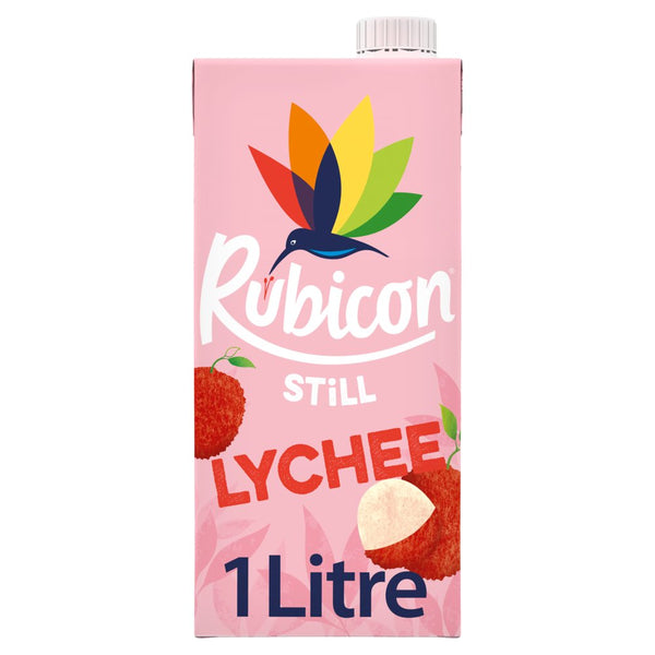 Rubicon Still Lychee Juice Drink 1 Litre (Pack of 12)
