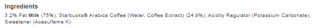 Starbucks Doubleshot Espresso No Added Sugar Iced Coffee 200ml (Pack of 12)