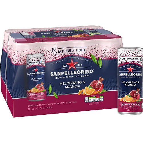 San Pellegrino Blood Orange 330ml (Pack of 12)