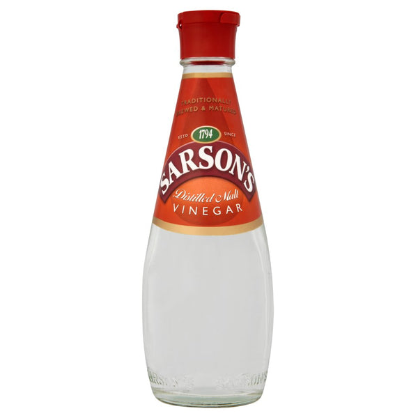 Sarson's Distilled Malt Vinegar 250ml (Pack of 12)