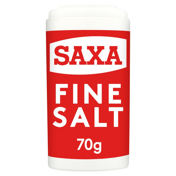 Saxa Table Salt 70g (Pack of 12)