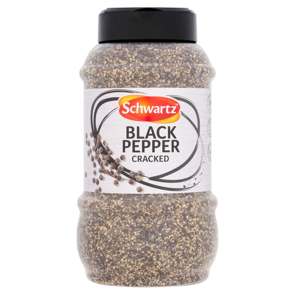 Schwartz Cracked Black Pepper 380g (Pack of 1)
