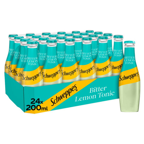 Schweppes Bitter Lemon 200ml (Pack of 24)