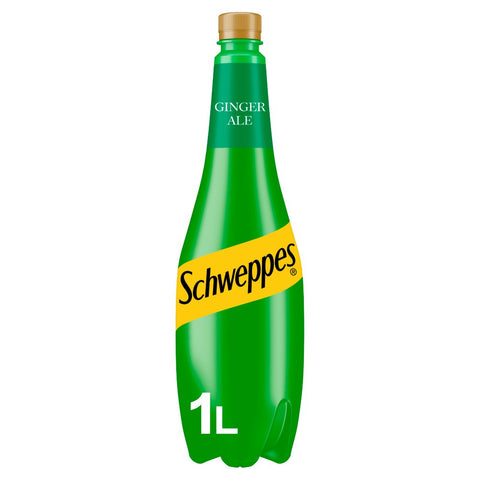 Schweppes Canada Dry Ginger Ale 1L (Pack of 6)