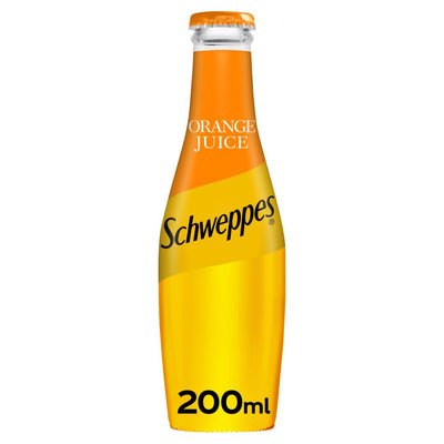 Schweppes Orange Juice 200ml (Pack of 24)