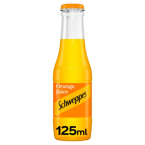 Schweppes Orange Juice 125ml (Pack of 24)