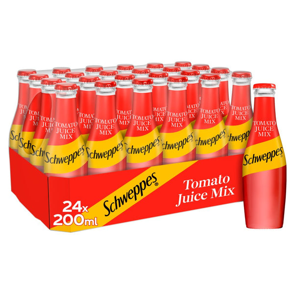 Schweppes Tomato Juice Mix 200ml (Pack of 24)