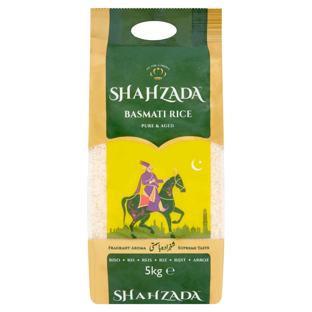 Shahzada Basmati Rice 5kg (Pack of 1)