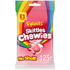 Skittles Chewies Fruits Sweets Treat Bag 125g (Pack of 12)