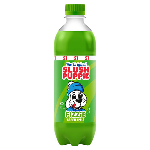 Slush Puppie Fizzie Green Apple 500ml (Pack of 12)