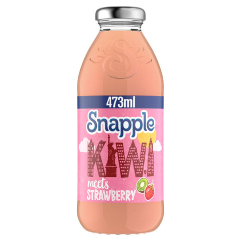 Snapple Kiwi Meets Strawberry 473ml (Pack of 12)