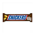 Snickers Caramel, Nougat, Peanuts & Milk Chocolate Snack Bar 48g (Pack of 48)