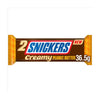 Snickers Creamy Peanut Butter & Milk Chocolate Snack Bar Duo 36.5g (Pack of 24)