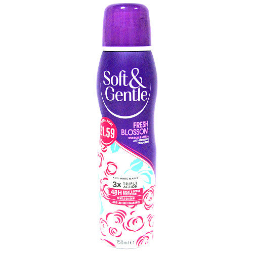 Soft & Gentle Fresh Blossom 150ml (Pack of 6)