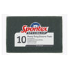 Spontex Specialist 10 Heavy Duty Scourer Pads 100g (Pack of 1)