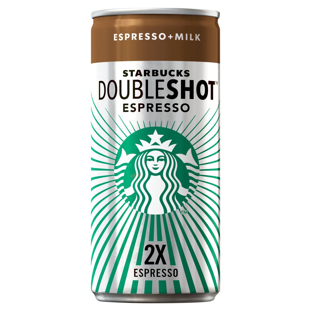 Starbucks Doubleshot Espresso Iced Coffee 200ml (Pack of 12)