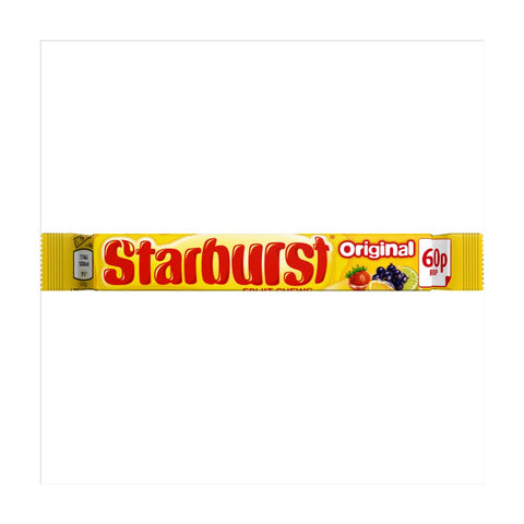 Starburst Vegan Chewy Sweets Fruit Flavoured Bag 45g (Pack of 24)