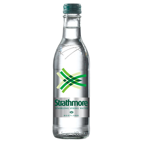 Strathmore Sparkling Spring Water 330ml Glass Bottle (Pack of 24)