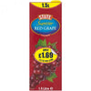 Stute Red Grape Juice 1.5Ltr (Pack of 8)