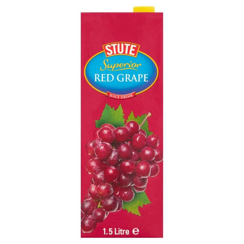 Stute Red Grape Juice 1.5Ltr  (Pack of 8)