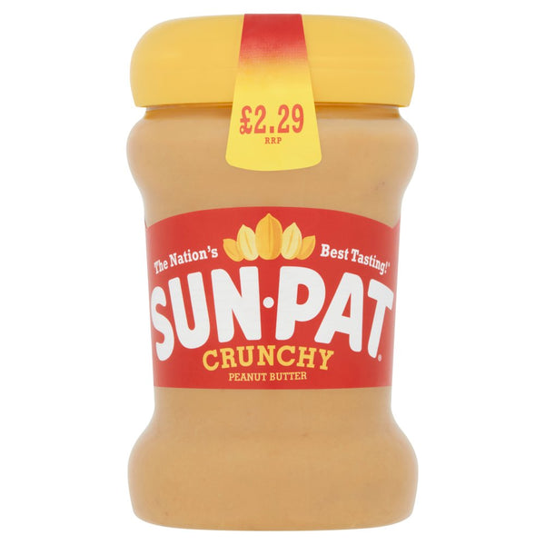 Sun-Pat Crunchy Peanut Butter 300g (Pack of 6)