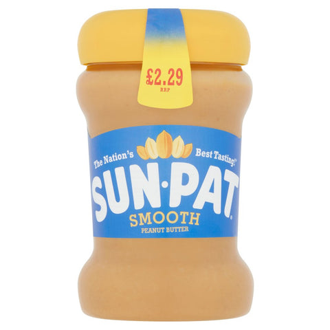 Sun-Pat Smooth Peanut Butter 300g (Pack of 6)