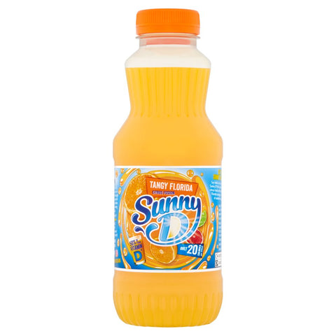 Sunny D Tangy Florida Citrus Fusion 500ml (Pack of 8)