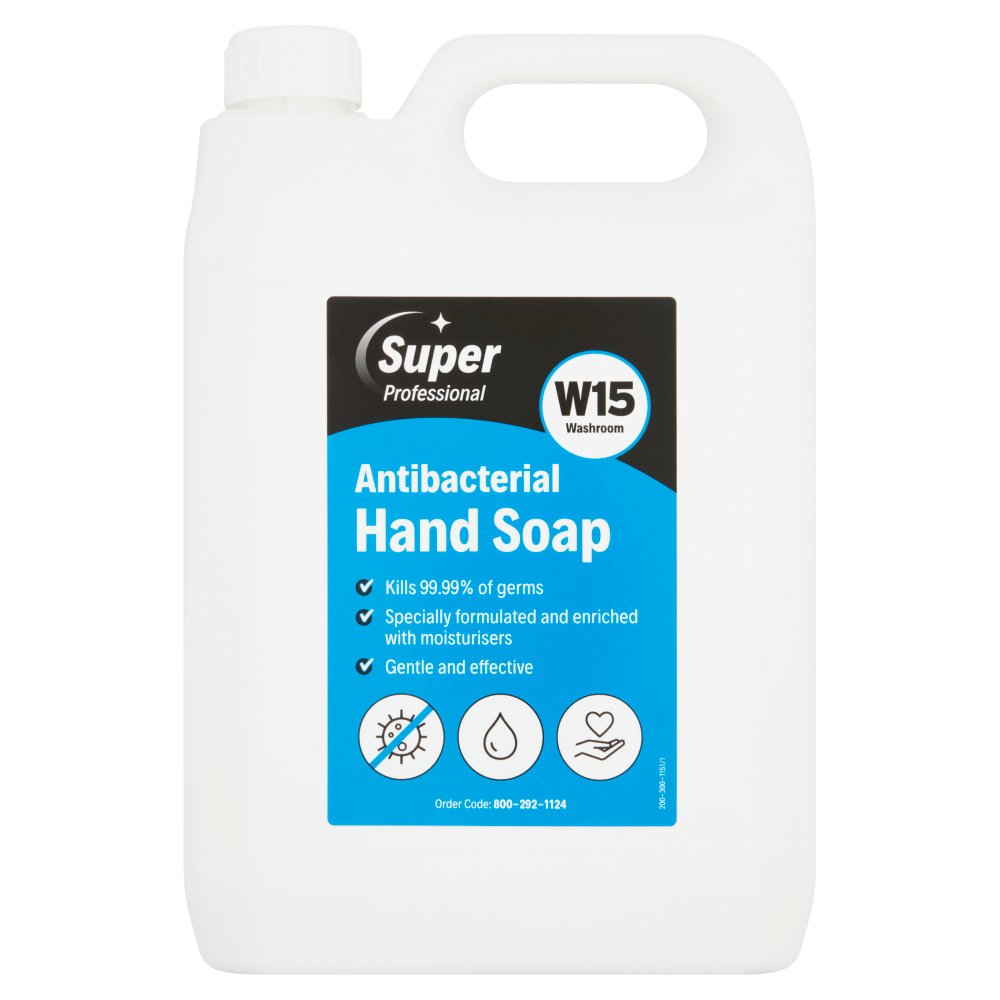 Super Professional Antibacterial Hand Soap 5Ltr (Pack of 1)