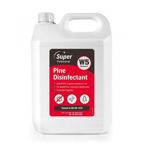 Super Professional Pine Disinfectant 5Ltr (Pack of 1)