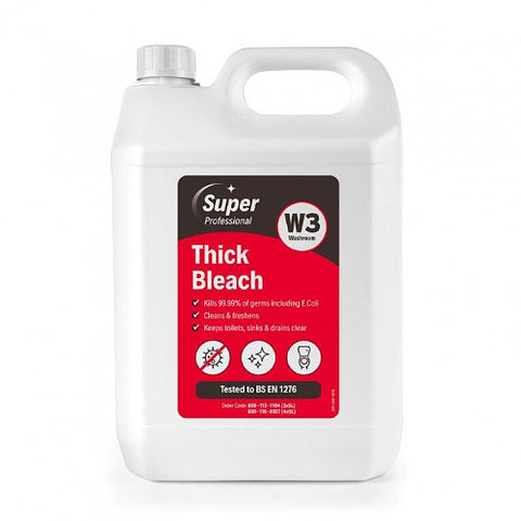 Super Professional Thick Bleach 5Ltr (Pack of 6)