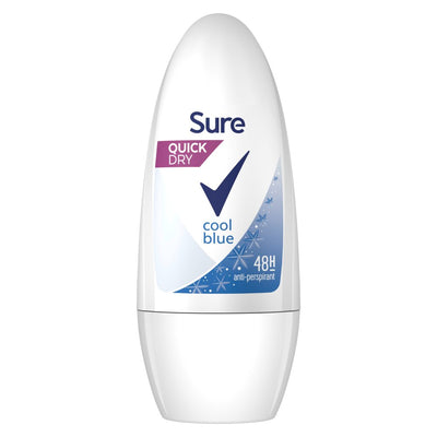 Sure Cool Blue Anti-perspirant Roll-On 50ml (Pack of 6)