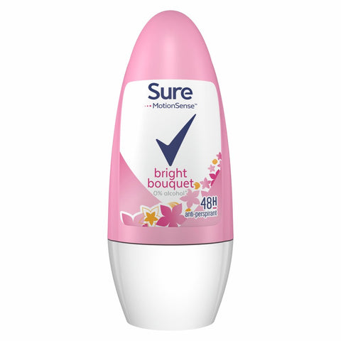 Sure Bright Bouquet Anti-perspirant Deodorant Roll-On 50ml (Pack of 6)