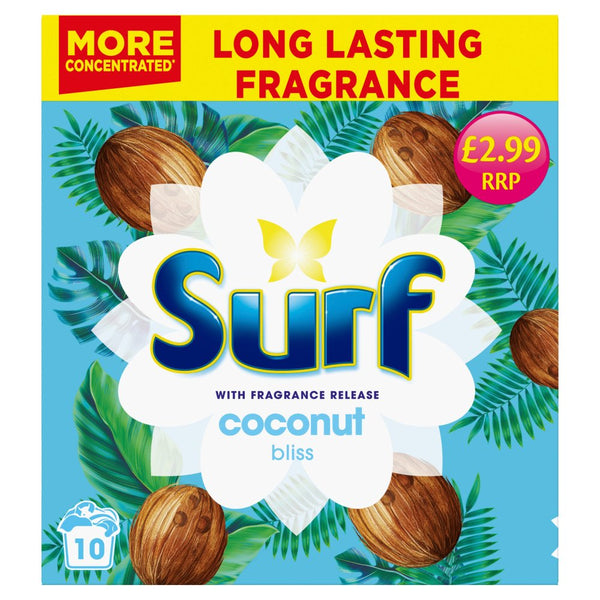 Surf LAUNDRY POWDER Coconut 500 G 10 Washes (Pack of 7)