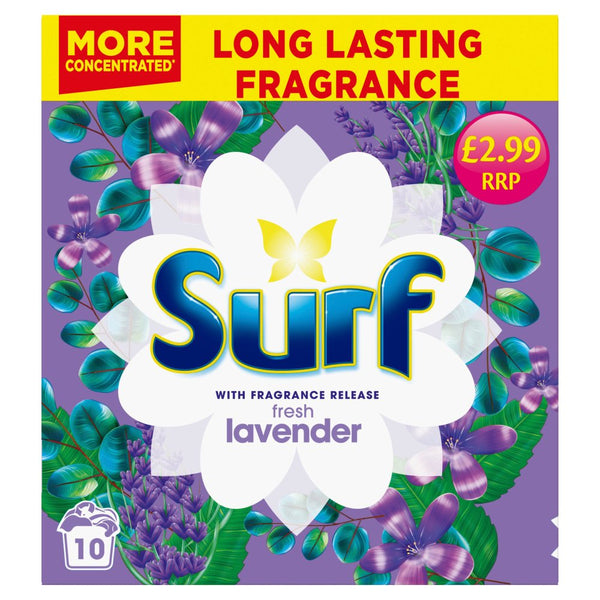 Surf LAUNDRY POWDER Lavender 500 G 10 Washes (Pack of 7)