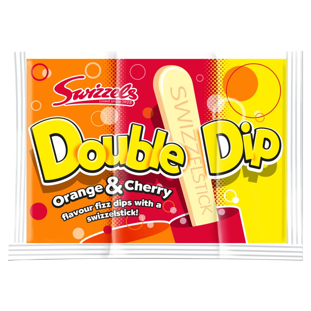 Swizzels Double Dip Sherbet Sachet 19g (Pack of 36)