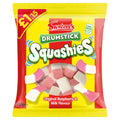 Swizzels Drumstick Squashies Original Raspberry & Milk Flavour 131g (Pack of 12)