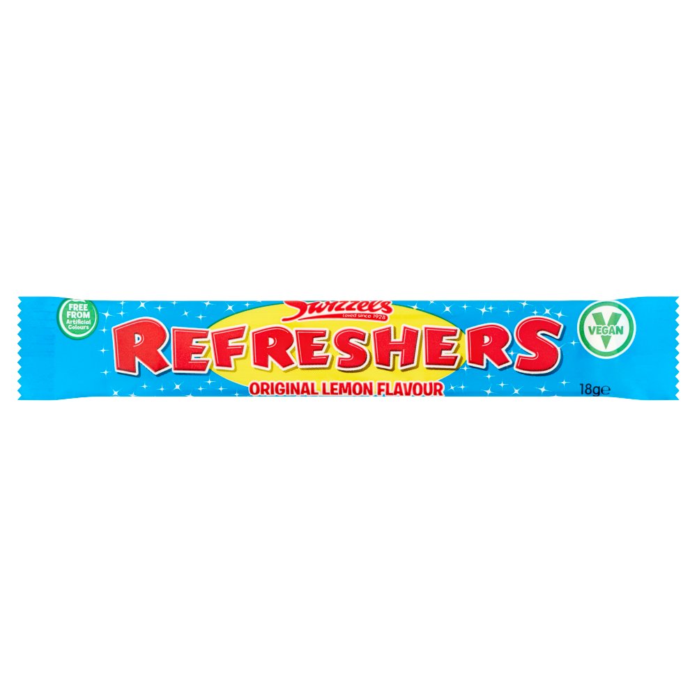 Swizzels Refreshers Original Lemon Flavour 18g (Pack of 60)