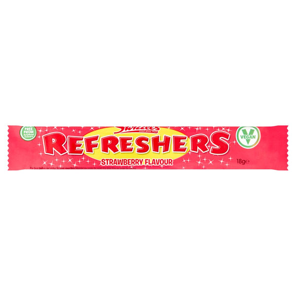 Swizzels Refreshers Strawberry Flavour 18g (Pack of 60)