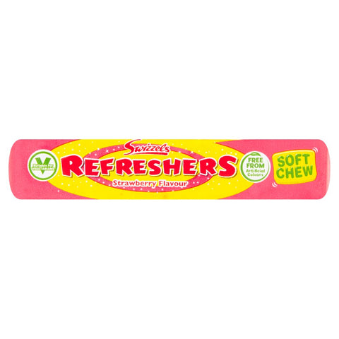 Swizzels Refreshers Strawberry Flavour 18g (Pack of 36)