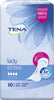 TENA Lady Extra Pads 10 Pack 130g (Pack of 3)