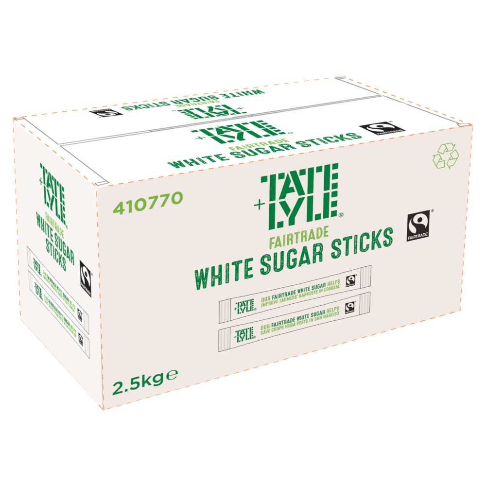 Tate & Lyle White Sugar Sticks 2.5kg (Pack of 1)