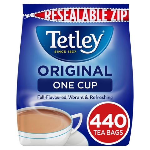 Tetley Original One Cup 440 Tea Bags 0.88kg (Pack of 1)