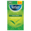 Tetley Pure Green Green Tea 20 Tea Bags 40g (Pack of 4)