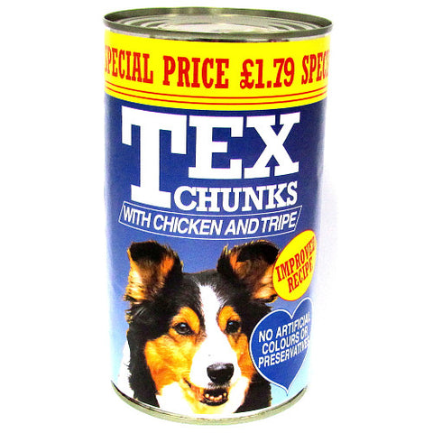 Tex Chunks with Chicken and Tripe 1.2kg (Pack of 6)