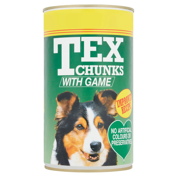 Tex Chunks with Game 1.2kg (Pack of 6)