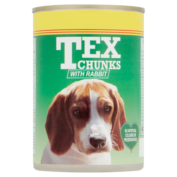 Tex Chunks with Rabbit 400g (Pack of 12)